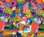 POP ART FAST FOOD DESENLİ DİJİTAL BASKI KUMAŞ - HARMONİ