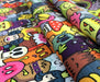 MONSTERS POP ART DESENLİ DİJİTAL BASKI KUMAŞ - HARMONİ