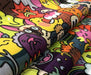 MONSTERS POP ART DESENLİ DİJİTAL BASKI KUMAŞ - HARMONİ