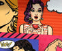 POP ART ÇİZGİ ROMAN DİJİTAL BASKI KUMAŞ - HARMONİ