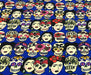 FRİDA KAFATASI POP ART DESENLİ DİJİTAL BASKI KUMAŞ - SAKS