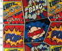 ÇİZGİ ROMAN POP ART DESENLİ DİJİTAL BASKI KUMAŞ - HARMONİ