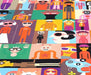 ROBOT DESENLİ DİJİTAL BASKI KUMAŞ - HARMONİ