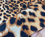 LEOPAR DESENLİ DİJİTAL BASKI KUMAŞ - KAMEL