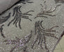 ZARA DESENLİ PAYET KUMAŞ - GRİ