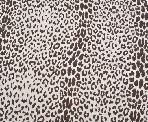 LEOPAR DESENLİ VUAL KUMAŞ - KAHVE