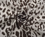 LEOPAR DESENLİ VUAL KUMAŞ - KAHVE