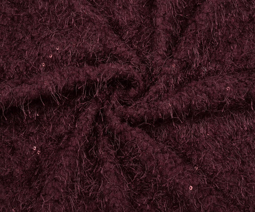 SAKALLI TRİKO KUMAŞ - BORDO