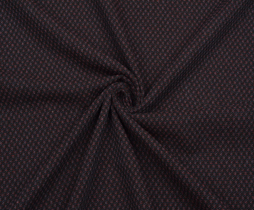 TÜVİT DESENLİ ŞANEL KUMAŞ - BORDO
