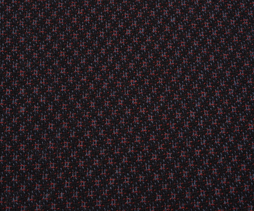 TÜVİT DESENLİ ŞANEL KUMAŞ - BORDO