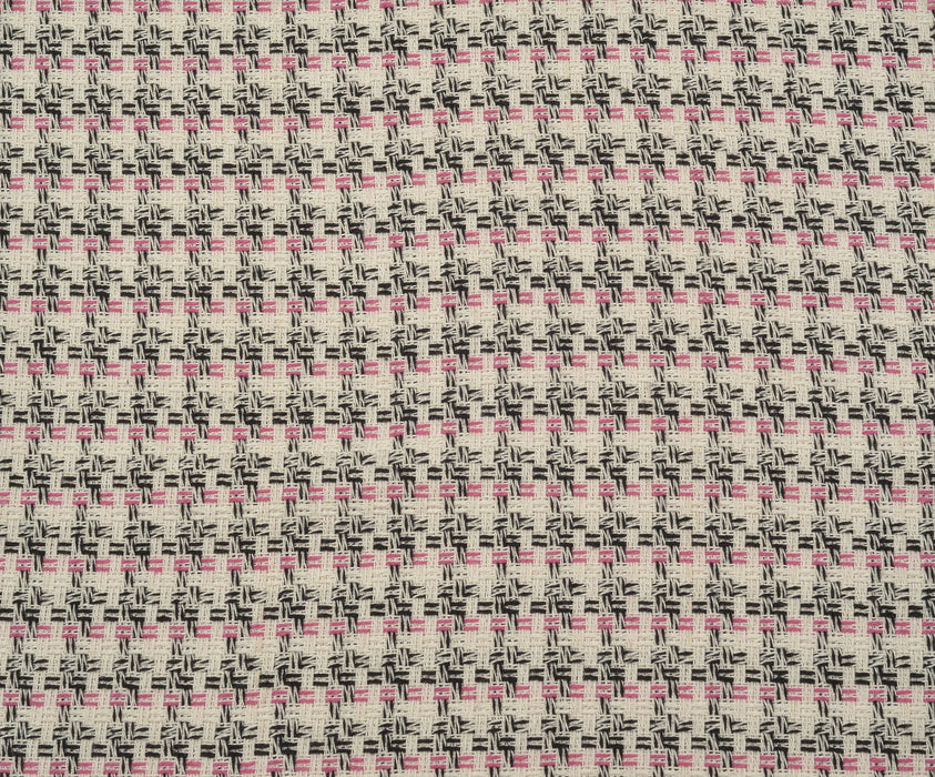 TÜVİT DESENLİ ŞANEL KUMAŞ - PEMBE