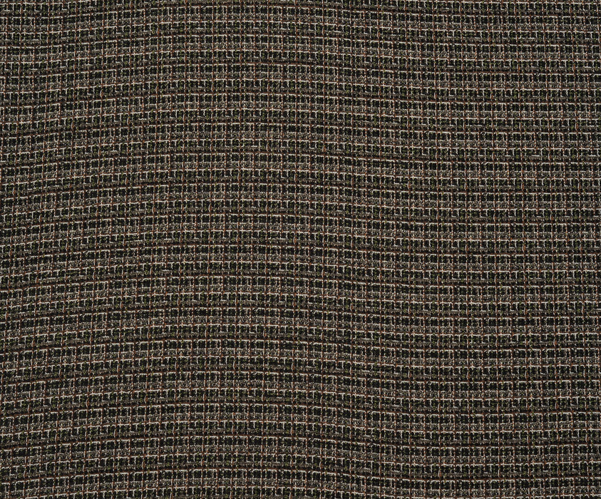 TÜVİT DESENLİ ŞANEL KUMAŞ - KAHVE