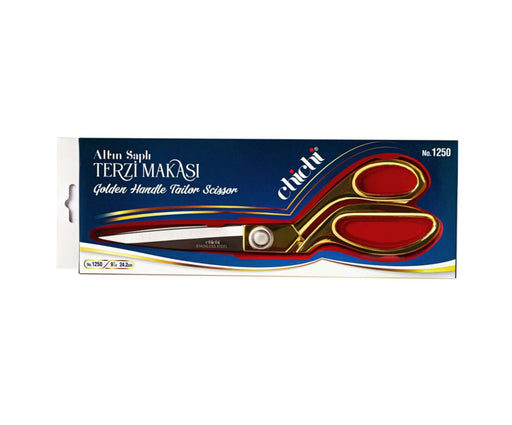 ALTIN SAPLI TERZİ MAKASI 9-1/2 İNÇ 24.2 CM NO.1250