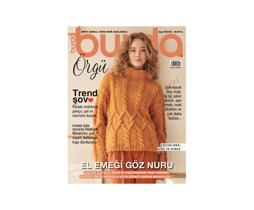 BURDA ÖRGÜ ŞUBAT 2022