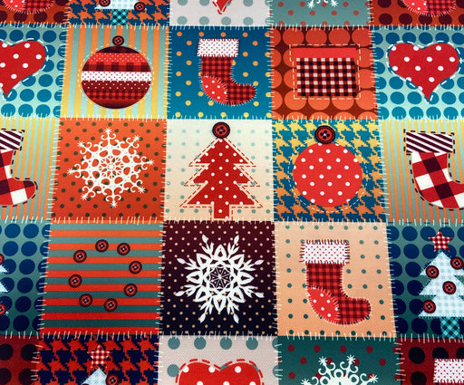 YILBAŞI PATCHWORK DİJİTAL BASKI KUMAŞ - HARMONİ