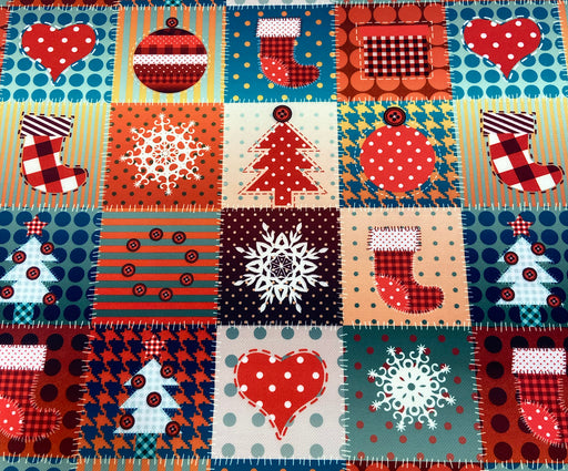 YILBAŞI PATCHWORK DİJİTAL BASKI KUMAŞ - HARMONİ