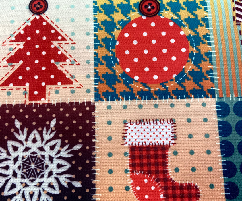 YILBAŞI PATCHWORK DİJİTAL BASKI KUMAŞ - HARMONİ