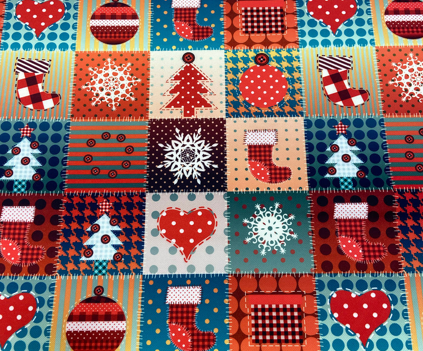 YILBAŞI PATCHWORK DİJİTAL BASKI KUMAŞ - HARMONİ