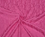 YILAN DESENLİ VİSKON SATEN KUMAŞ - ŞEKER PEMBE