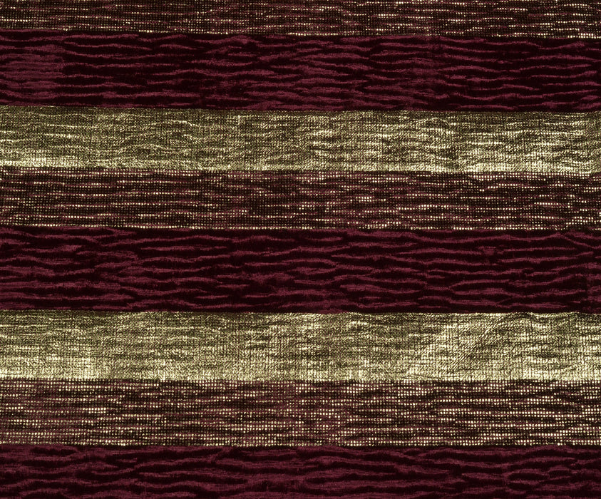 VARAKLI LİKRALI KADİFE KUMAŞ - BORDO