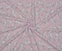 TAVŞAN DESENLİ POLAR KUMAŞ - PEMBE