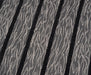 ZEBRA DESENLİ ŞİFON KUMAŞ - SİYAH