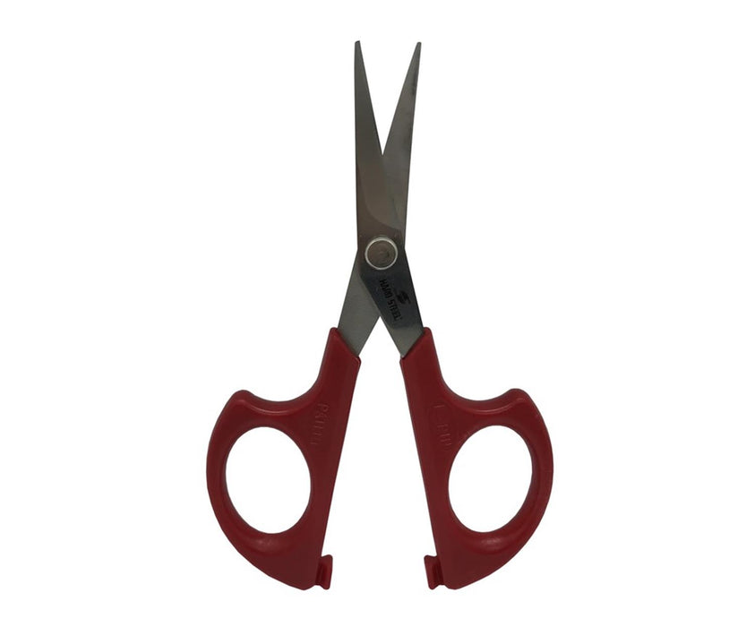PLASTİK SAPLI EĞRİ NAKIŞ MAKASI / HS-1663
