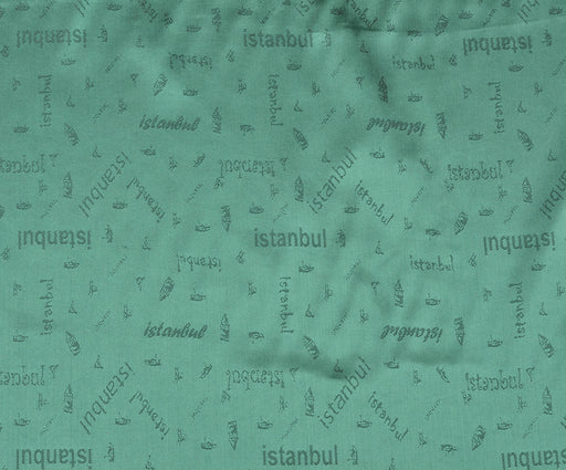 İSTANBUL JAKAR ASTAR KUMAŞ - YEŞİL