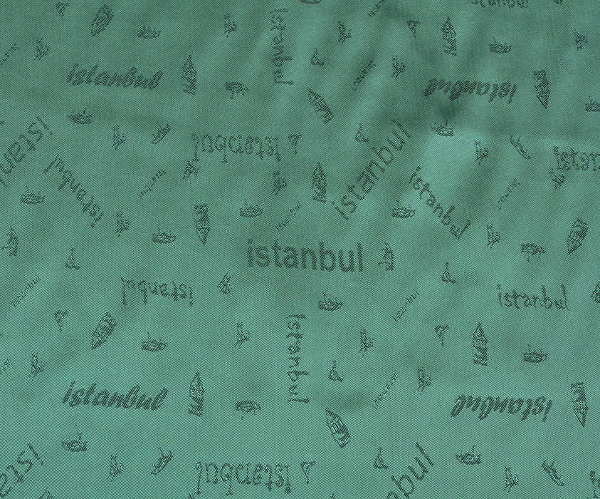 İSTANBUL JAKAR ASTAR KUMAŞ - YEŞİL