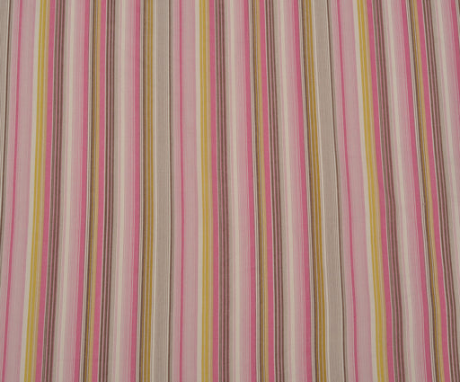 ÇİZGİLİ POPLİN KUMAŞ - PEMBE