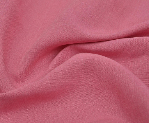 KETEN KUMAŞ - PEMBE