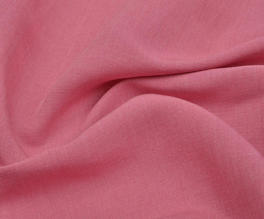KETEN KUMAŞ - PEMBE