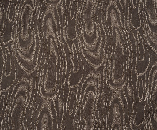 DESENLİ ŞİFON KUMAŞ - KAHVE
