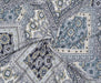 DESENLİ VUAL KUMAŞ - MAVİ
