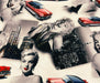 MARİLYN  MONROE DİJİTAL BASKI KUMAŞ - BEYAZ