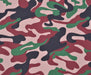 KAMUFLAJ DESENLİ KUMAŞ - PEMBE