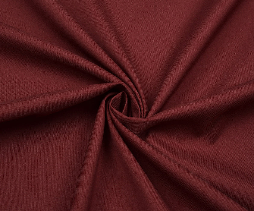 LİKRALI GABARDİN KUMAŞ - BORDO