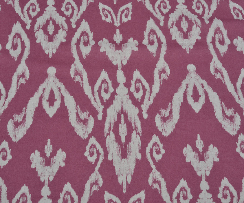 DESENLİ PAMUK KUMAŞ - PEMBE