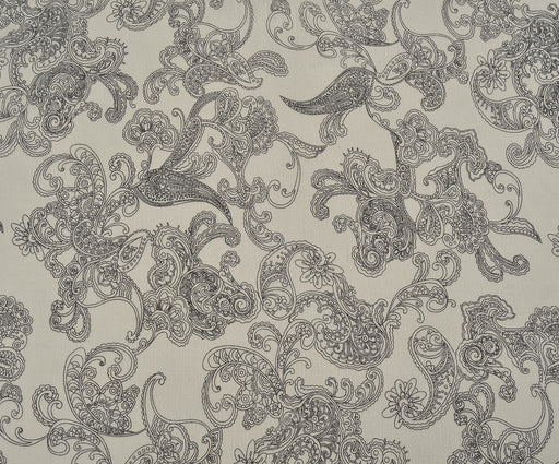 ŞAL DESENLİ ŞİFON KUMAŞ - TAŞ