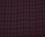 EKOSE DESENLİ ŞİFON KUMAŞ - BORDO