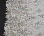 ÇİÇEK DESENLİ ŞİFON KUMAŞ - GRİ