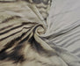 ZEBRA DESENLİ ŞİFON KUMAŞ - KAHVE