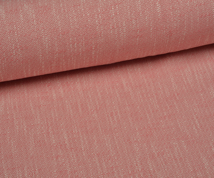 DESENLİ ŞANEL BUKLET KUMAŞ - PEMBE
