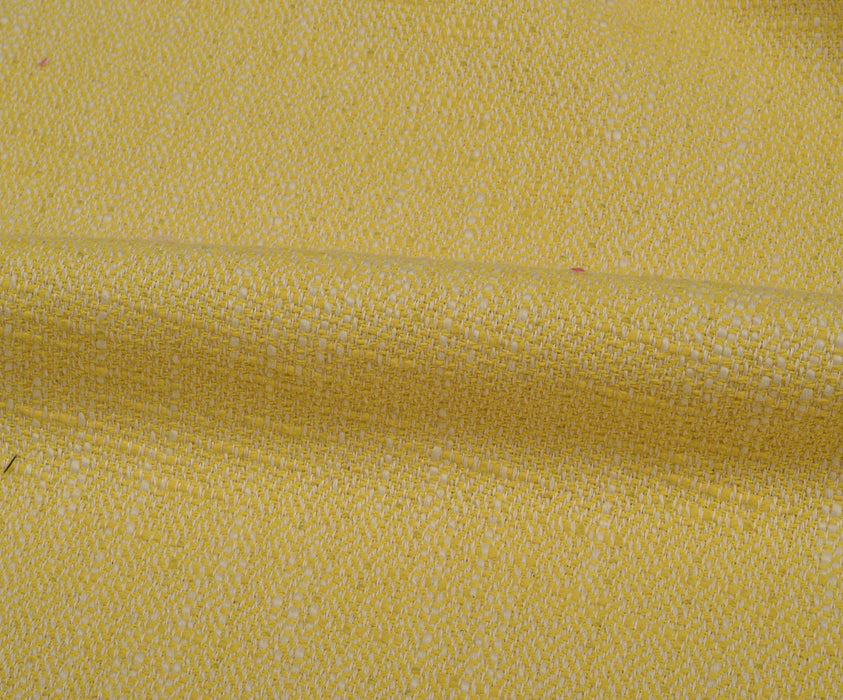 DESENLİ ŞANEL BUKLET KUMAŞ - SARI