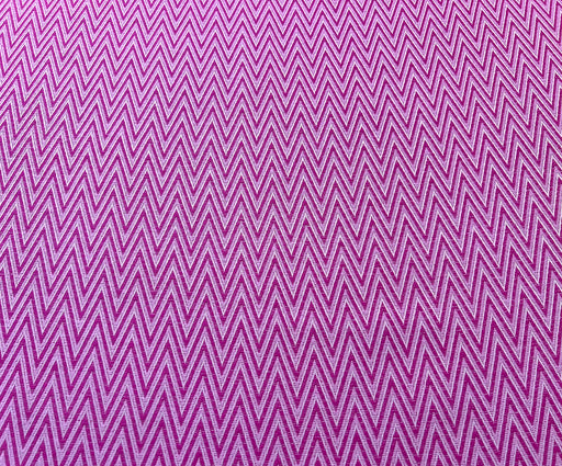 ZİKZAK DESENLİ KUMAŞ - PEMBE