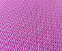 ZİKZAK DESENLİ KUMAŞ - PEMBE