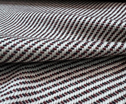 DESENLİ ŞANEL BUKLET KUMAŞ - BORDO