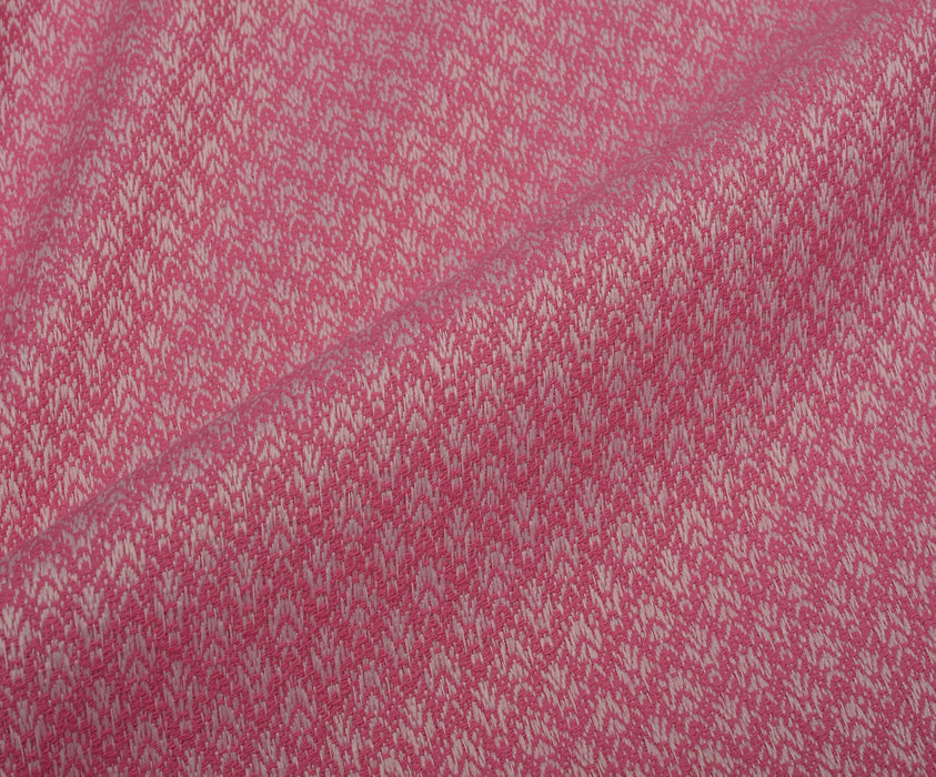 DESENLİ BUKLET ŞANEL KUMAŞ - PEMBE