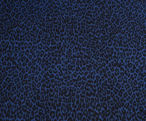 LEOPAR DESENLİ NUBUK KUMAŞ - SAKS