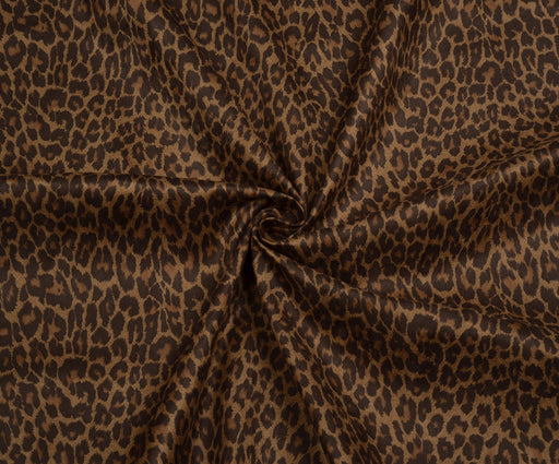 LEOPAR DESENLİ NUBUK KUMAŞ - KAMEL
